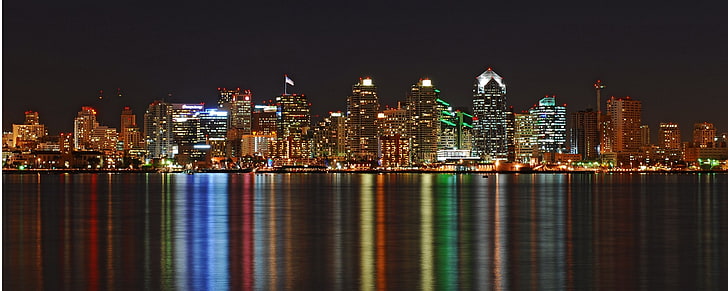 Stadtbild Landschaftsmalerei, San Diego, USA, HD-Hintergrundbild