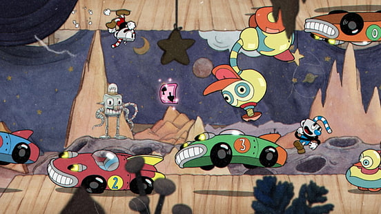 Videospiel, Cuphead, Mugman (Cuphead), HD-Hintergrundbild HD wallpaper