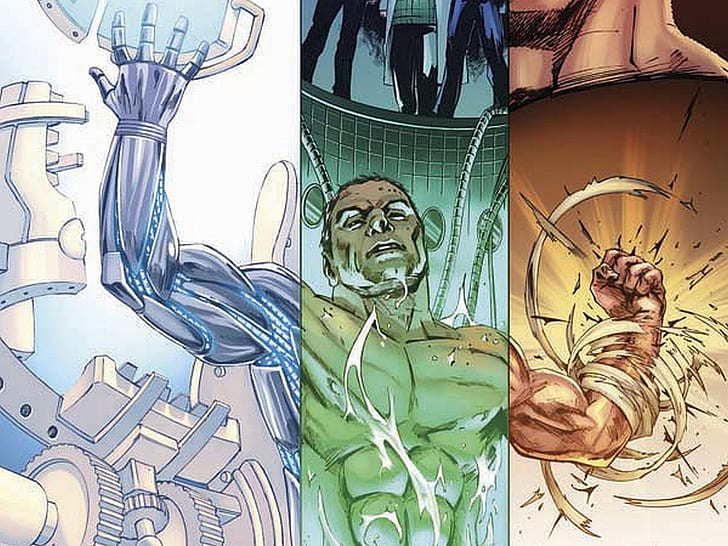 Comics, Bionic Man, Colonel Steve Austin, HD wallpaper