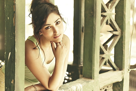 Yami Gautam, 5K, atriz de Bollywood, HD papel de parede HD wallpaper