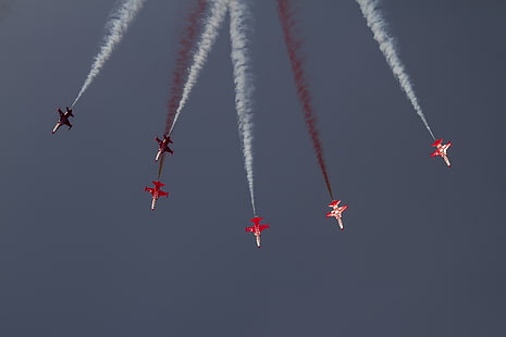 النجوم التركية ، القوات الجوية التركية ، Türk Yıldızları ، التركية ، تركيا، خلفية HD HD wallpaper