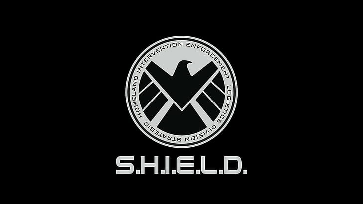 Marvel Comics, S.H.I.E.L.D., fond simple, bandes dessinées, Fond d'écran HD