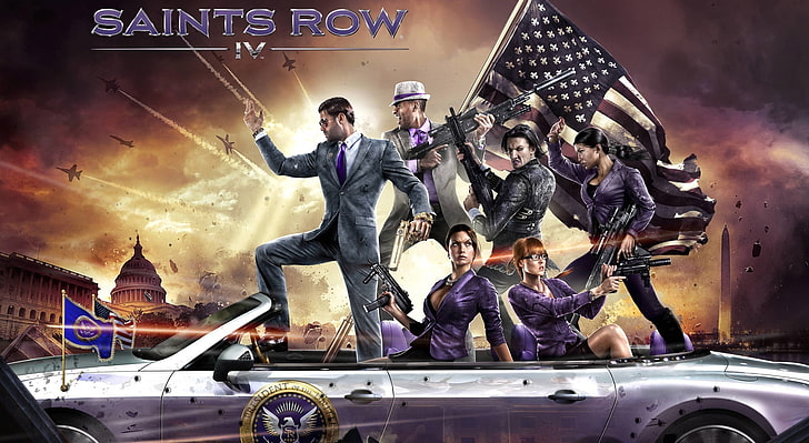 Saints Row IV, Saints Row 4 game wallpaper, Games, Other Games, saints row, 2013, saints row 4, HD wallpaper