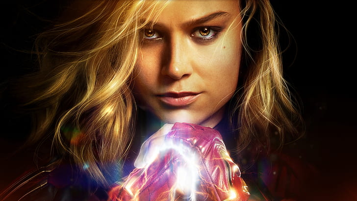 Brie Larson como Capitán Marvel 4K, Capitán, Marvel, Brie, Larson, Fondo de  pantalla HD | Wallpaperbetter