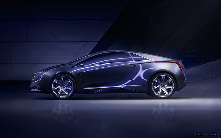 Cadillac Converj Concept 2, серый купе, концепт, кадиллак, Converj, автомобили, HD обои