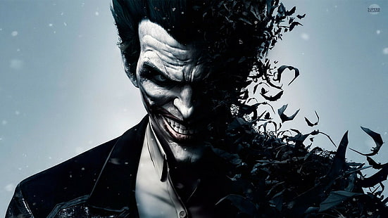 Joker, chauves-souris, Batman: Arkham Origins, Fond d'écran HD HD wallpaper