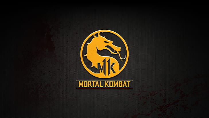 The game, Logo, Mortal Kombat, Mortal Kombat 11, Mortal Kombat XI, HD wallpaper