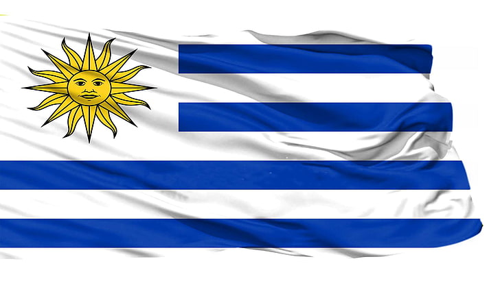 flag, uruguay flag, HD wallpaper