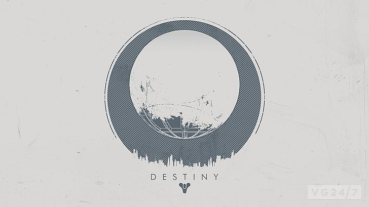 Логотип Destiny, Destiny (видеоигра), видеоигры, HD обои