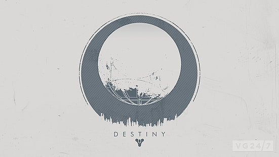 Destiny-logotyp, Destiny (videospel), videospel, HD tapet HD wallpaper