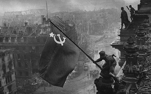 Bandera de la Unión Soviética, Hecho por el hombre, Comunismo, Bandera, Historia, Fondo de pantalla HD HD wallpaper