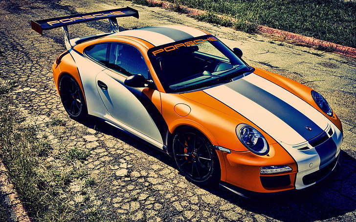 coche, Porsche, Porsche 911 GT3 RS, Porsche 911, Porsche 911 GT3, Fondo de pantalla HD