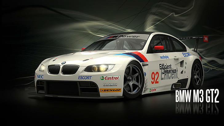 BMW M3 GT2スポーツ、スポーツ、 HDデスクトップの壁紙