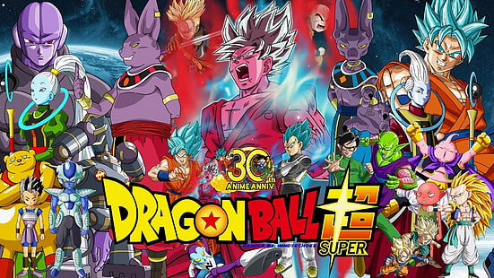 Dragon Ball, Dragon Ball Super, Beerus (ดราก้อนบอล), Botamo (ดราก้อนบอล), Champa (ดราก้อนบอล), Frost (ดราก้อนบอล), Gohan (ดราก้อนบอล), Goten (ดราก้อนบอล), Gotenks (ดราก้อนบอล), Hit (Dragon Ball), Jaco Teirimentenpibosshi, Krillin (Dragon Ball), Kyabe (Dragon Ball), Magetta (Dragon Ball), Majin Buu, Monaka (Dragon Ball), Piccolo (Dragon Ball), SSGSS Goku, SSGSS Vegeta, Trunks (Dragon Ball), วาโดส (ดราก้อนบอล), วิส (ดราก้อนบอล), วอลล์เปเปอร์ HD HD wallpaper
