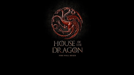Programa de televisión, Casa del Dragón, Casa Targaryen, Sigil, Fondo de pantalla HD HD wallpaper