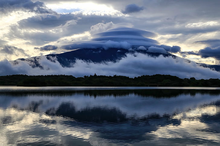 2048x1364 px awan Jepang danau Gunung Fuji refleksi Alam Pegunungan HD Art, Awan, danau, jepang, REFLEKSI, Gunung Fuji, 2048x1364 px, Wallpaper HD