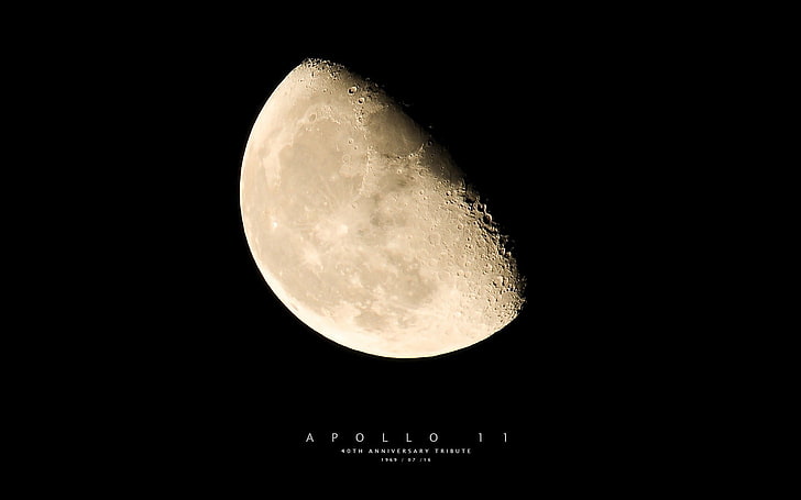 Плакат на Аполон II, Луна, Аполон, космическо изкуство, Аполон 11, HD тапет
