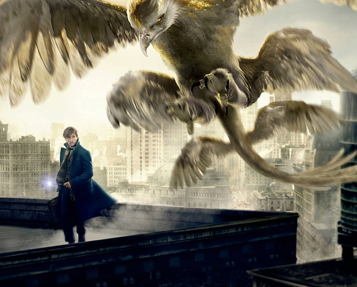 Thunderbird, Fantastic Beasts and Where to Find Them, HD, HD wallpaper