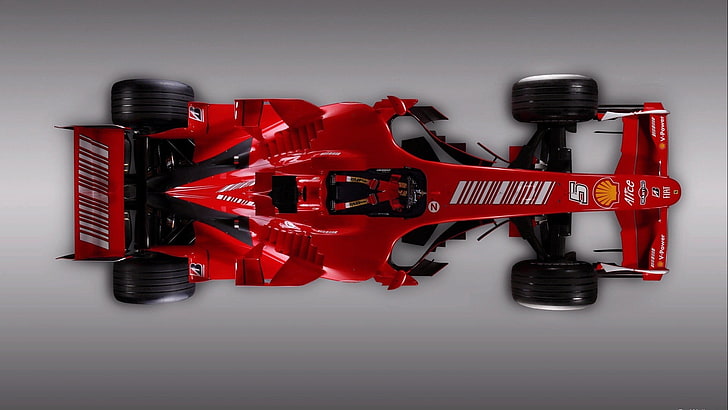 czerwony i czarny samochód wyścigowy Formuły 1 model odlewany, Formuła 1, Scuderia Ferrari, samochody wyścigowe, sport, sport, samochód, pojazd, samochody czerwone, Tapety HD