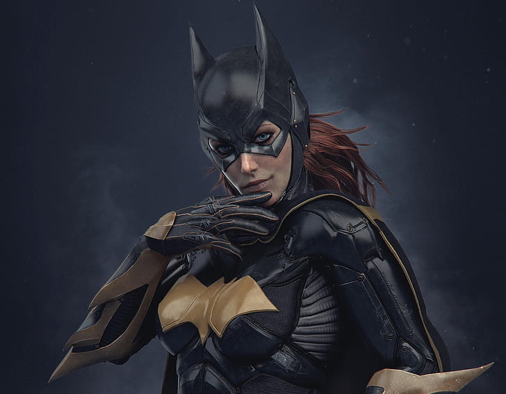 Mädchen, Maske, Kostüm, Rüstung, Anzug, DC Comics, Batgirl, Barbara Gordon, Batman Arkham Knight, HD-Hintergrundbild