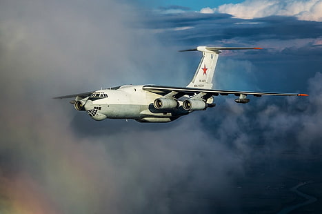 il-76, Militär, Militärflugzeuge, Flugzeuge, HD-Hintergrundbild HD wallpaper
