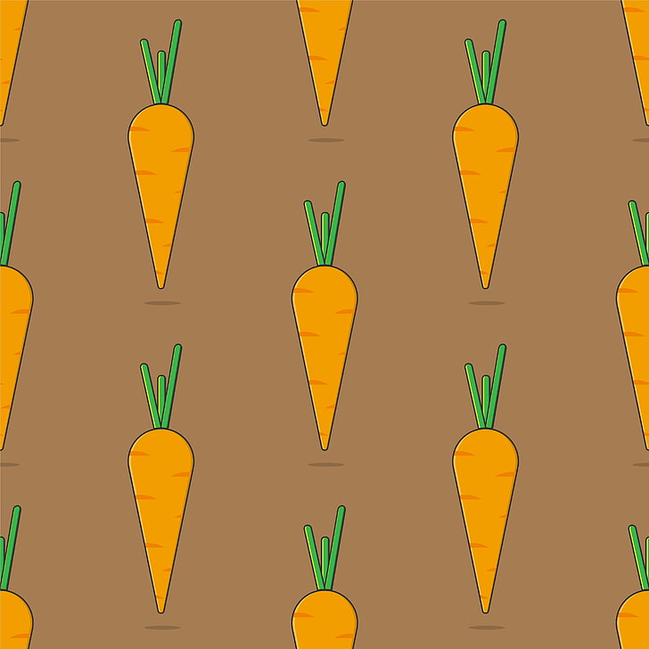 carrots, art, background, vegetables, HD wallpaper