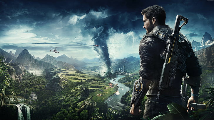 8K, Just Cause 4, E3 2018, poster, HD wallpaper
