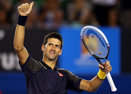 Novak Djokovic, tennis, sport, tennisspelare, män, HD tapet HD wallpaper