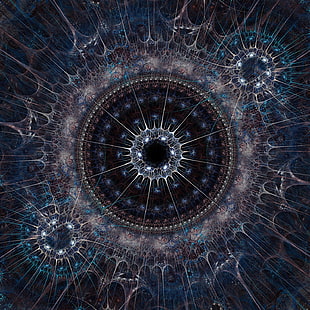 spirituell, fraktal, Cameron Gray, digitale Kunst, heilige Geometrie, HD-Hintergrundbild HD wallpaper