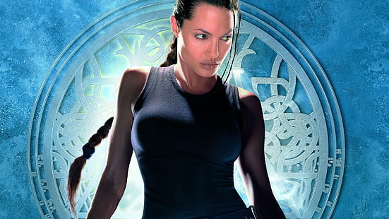 Lara croft, Angelina Jolie, Tomb Raider, Lara Croft, Sfondo HD HD wallpaper