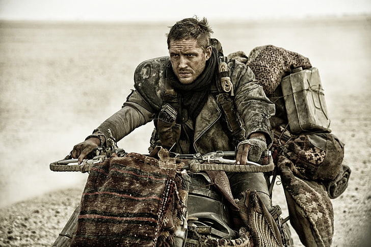 men's gray jacket, postapocalyptic, Tom Hardy, Mad Max, Fury Road, this moment, Road rage, HD wallpaper