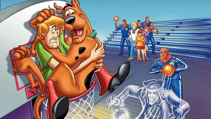 Film, Scooby-Doo à la rencontre des Harlem Globetrotters, Fond d'écran HD