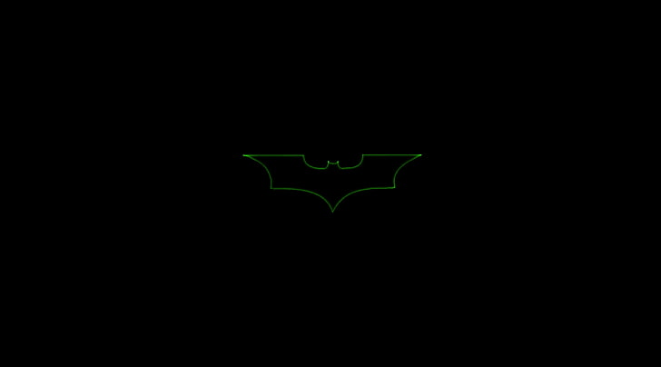 Batman, green batman logo wallpaper, Movies, Batman, Logo, Symbol, HD wallpaper