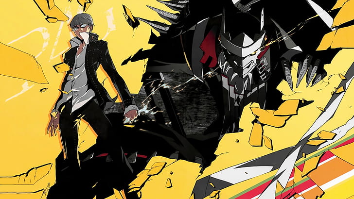 Anime, Shin Megami Tensei-Serie, Persona 4, Videospiele, Narukami Yu, HD-Hintergrundbild