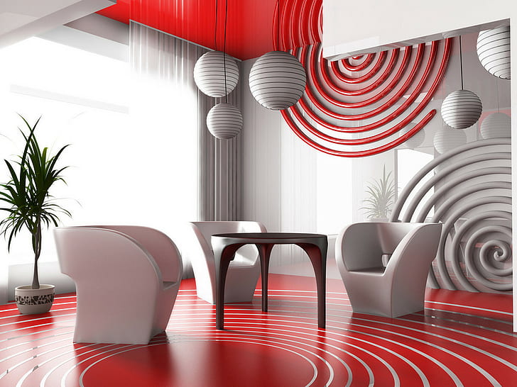 3d, building, design, home, interior, HD wallpaper | Wallpaperbetter