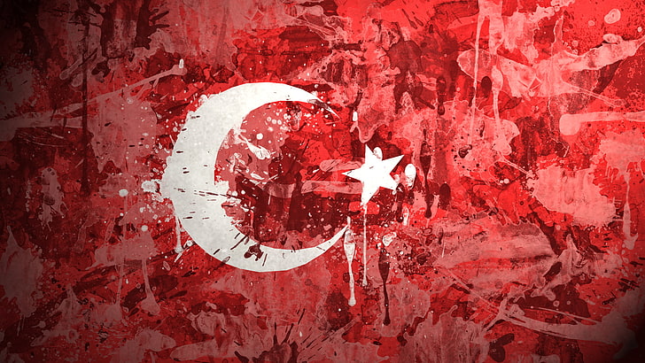 Türkei flagge, farbe, flagge, türkei, der türkischen republik, HD-Hintergrundbild