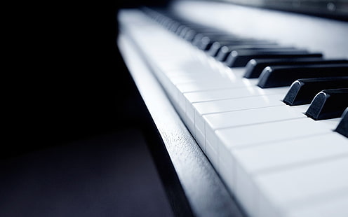 Klavier, Schärfentiefe, Musikinstrument, HD-Hintergrundbild HD wallpaper