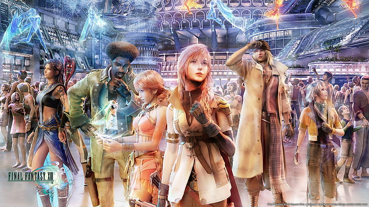 Claire Farron, rayo, Relámpago XIII, Final Fantasy, Final Fantasy XIII, Fondo de pantalla HD