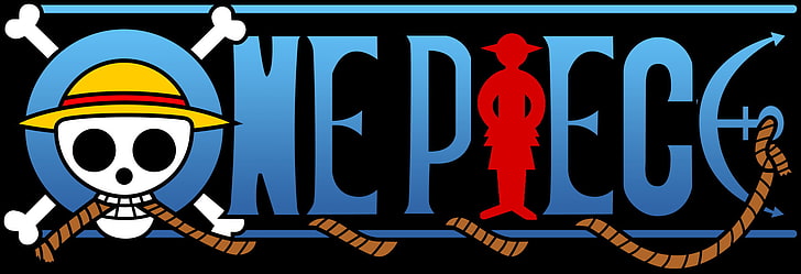 Anime, One Piece, Logo, Fond d'écran HD