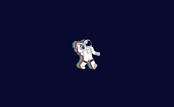 MTV, Astronaut mit Boombox Wallpaper, Musik, Spaceman, mtv, HD-Hintergrundbild