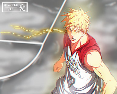 Аниме, баскетболът на Куроко, Ryōta Kise, HD тапет HD wallpaper