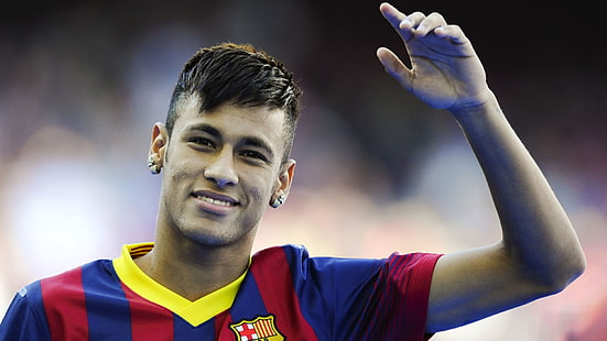 Neymar Jr., neymar, football player, barcelona, HD wallpaper HD wallpaper
