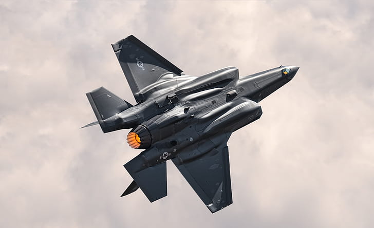 pesawat terbang, pesawat militer, militer, kendaraan, F-35A Lightning II, Wallpaper HD