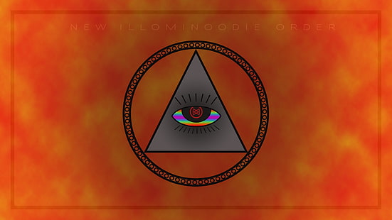Illuminati, eyes, HD wallpaper HD wallpaper
