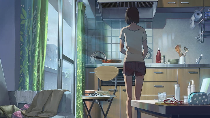 anime, Makoto Shinkai, o jardim das palavras, HD papel de parede