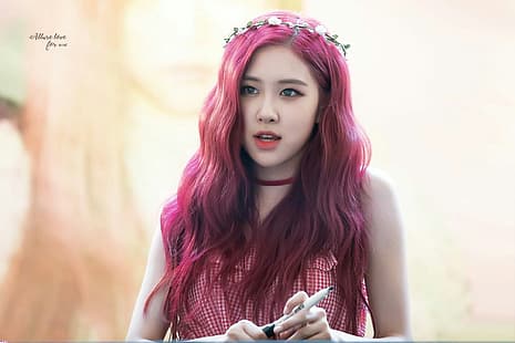 Rosé (BLACKPINK), K-pop, BLACKPINK, Wallpaper HD HD wallpaper