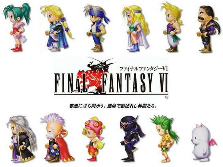 Abbildung von Final Fantasy VI, Final Fantasy, Final Fantasy VI, HD-Hintergrundbild