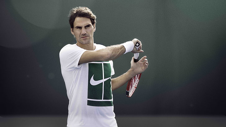 Tenista, Suíço, 8K, 4K, Roger Federer, HD papel de parede