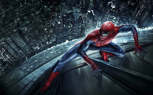 The Amazing Spider-Man цифровые обои, Человек-паук, HD обои HD wallpaper