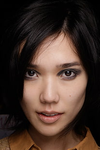 Asiat, kvinnor, Tao Okamoto, porträtt, skådespelerska, HD tapet HD wallpaper